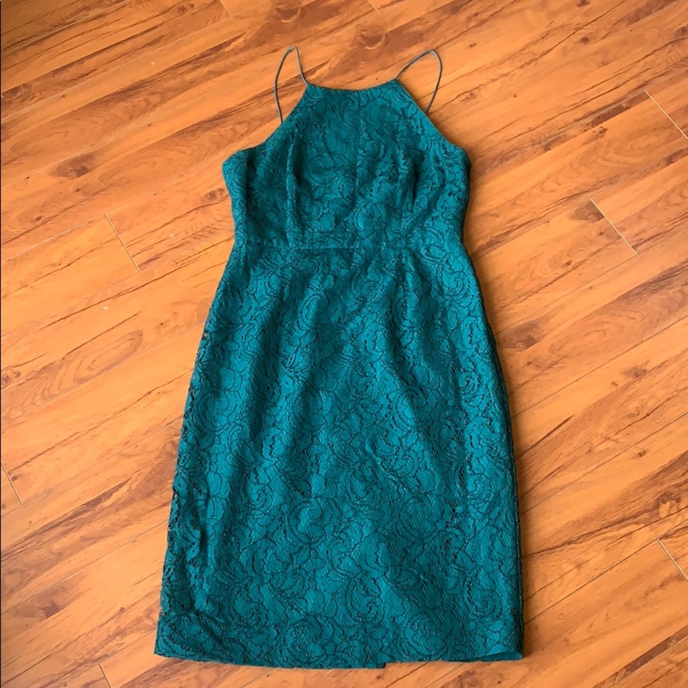 J. Crew Teal Dress - Size 8 - Barely Worn